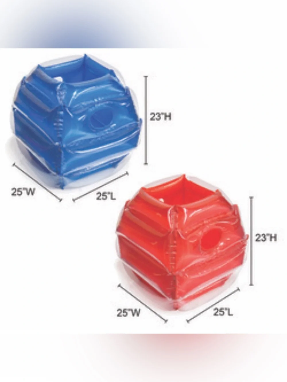 Bump N' Bounce Body Bumpers - Blue & Red